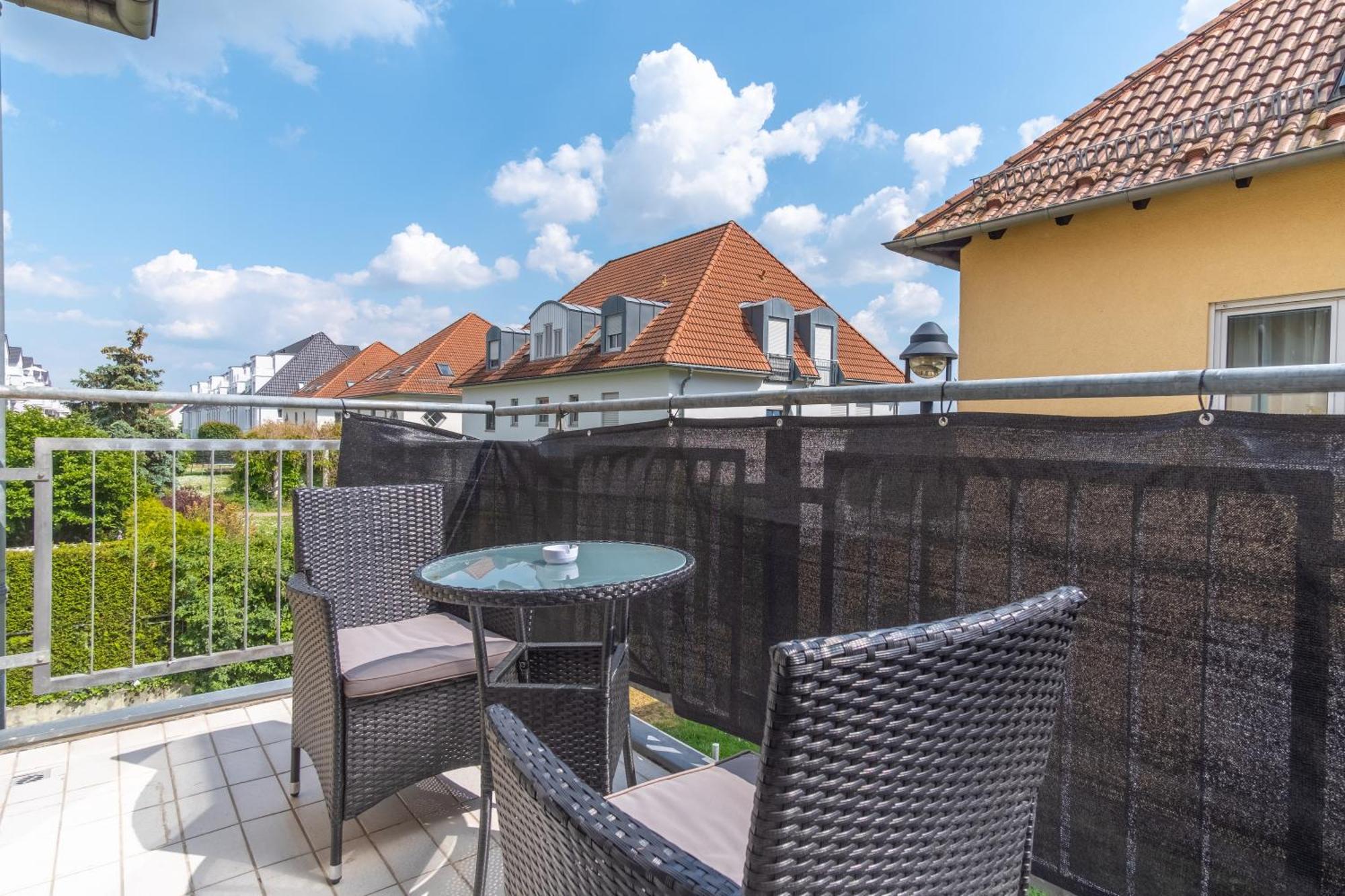 Апартаменты Arbeitsplatz, Balkon, Tiefgarage Naehe Neue Messe Лейпциг Экстерьер фото